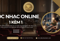 HỌC NHẠC ONLINE 1 KÈM 1 – LỘ TRÌNH CÁ NHÂN HÓA CHO NGƯỜI MỚI BẮT ĐẦU