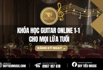 Khóa Guitar Online 1-1 Cho Mọi Lứa Tuổi