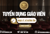 Tuyển Giáo Viên Dạy Nhạc Lý, Kí Xướng Âm