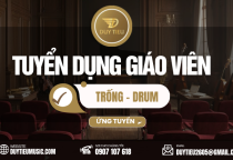 Tuyển Giáo Viên Dạy Trống - Drum