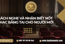 Cách Nghe Và Nhận Biết Nốt Nhạc Bằng Tai Cho Người Mới