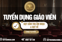 TUYỂN DỤNG GIÁO VIÊN DẠY CẢM THỤ ÂM NHẠC & DẠY VẼ