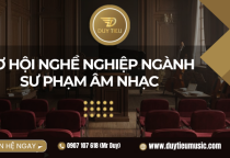 Cơ Hội Nghề Nghiệp Ngành Âm Nhạc