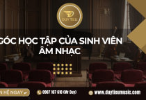 Góc Học Tập Của Sinh Viên Âm Nhạc