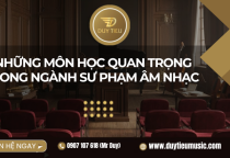 Những Môn Học Quan Trọng Trong Ngành Sư Phạm Âm Nhạc 