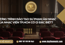Chương Trình Đào Tạo Sư Phạm Âm Nhạc Của Nhạc Viện TP.HCM Có Gì Đặc Biệt?