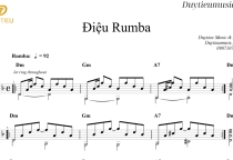 Điệu Rumba Guitar | Duytieu Music & Arts