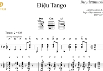 Điệu Tango Cho Guitar | Duytieu Music & Arts