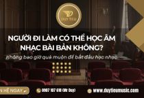 Người Đi Làm Có Thể Học Âm Nhạc Bài Bản Không?