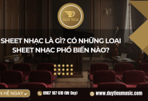 Sheet nhạc là gì? Có những loại sheet nào?