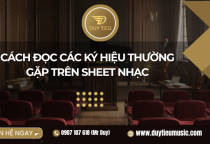 Cách đọc các ký hiệu thường gặp trên sheet nhạc