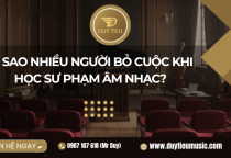 Vì Sao Nhiều Người Bỏ Cuộc Khi Học Sư Phạm Âm Nhạc? 