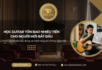 Học Guitar Tốn Bao Nhiêu Tiền? Chi Phí Thực Tế Cho Người Mới Bắt Đầu