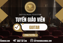 Tuyển Giáo Viên Guitar