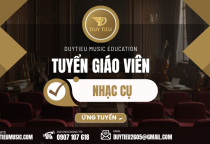TUYỂN DỤNG GIÁO VIÊN DẠY CẢM THỤ ÂM NHẠC & DẠY VẼ