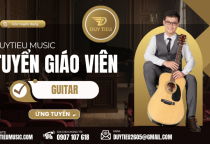 Tuyển Giáo Viên Guitar