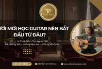 Người Mới Học Guitar Nên Bắt Đầu Từ Đâu? Lộ Trình Đúng Để Không Bỏ Cuộc Sớm