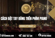 Cách Đặt Tay Đúng Trên Phím Piano
