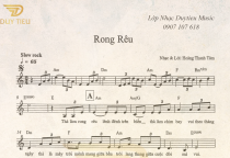 Sheet Nhạc "Rong Rêu"