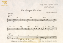 Xin Còn Gọi Tên Nhau