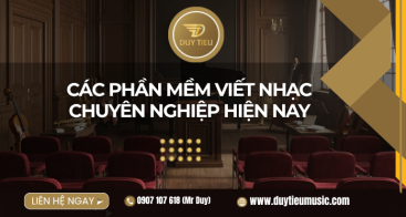 Các phần mềm viết nhạc chuyên nghiệp hiện nay 