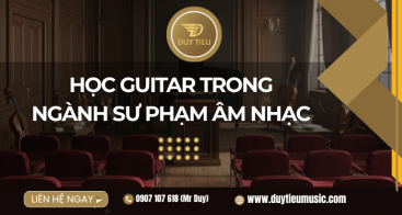 Học Guitar Trong Ngành Sư Phạm Âm Nhạc