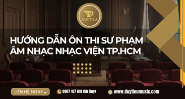 Hướng Dẫn Ôn Thi Sư Phạm Âm Nhạc Nhạc Viện TP.HCM 
