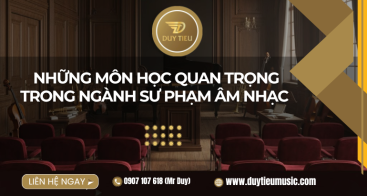 Những Môn Học Quan Trọng Trong Ngành Sư Phạm Âm Nhạc 