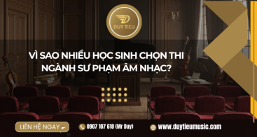 Vì Sao Nhiều Học Sinh Chọn Thi Ngành Sư Phạm Âm Nhạc?