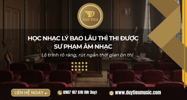 Học Nhạc Lý Bao Lâu Thì Thi Được Sư Phạm Âm Nhạc
