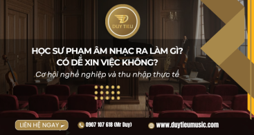 Học Sư Phạm Âm Nhạc Ra Làm Gì? Có Dễ Xin Việc Không?