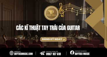 Các Kĩ Thuật Tay Trái Cho Guitar