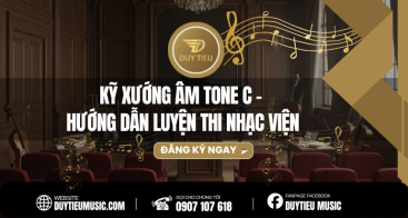 Xướng Âm Tone C – Hướng Dẫn Luyện Thi Nhạc Viện