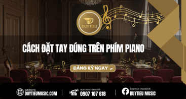 Cách Đặt Tay Đúng Trên Phím Piano
