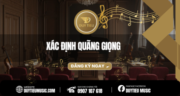 XÁC ĐỊNH QUÃNG GIỌNG