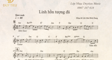 Sheet Nhạc "Linh Hồn Tượng Đá"
