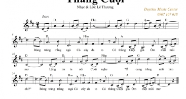 Dịch Vụ Viết Sheet Nhạc