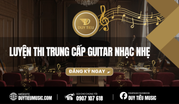 Luyện Thi Trung Cấp Guitar Nhạc Nhẹ