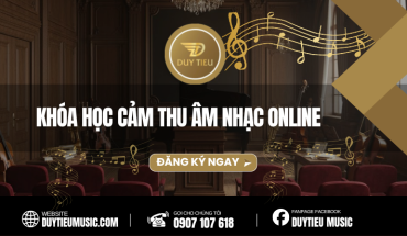 Khóa Học Cảm Thu Âm Nhạc Online