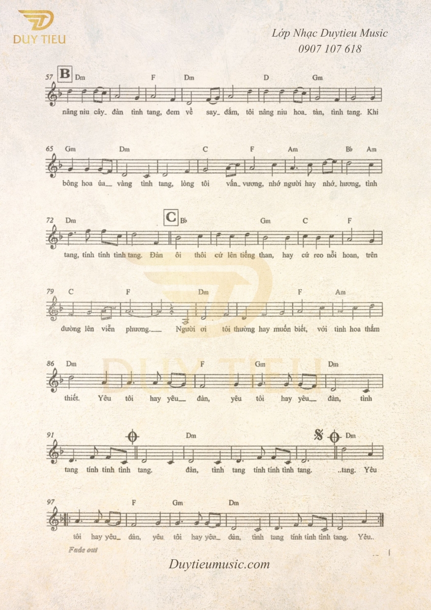 Cây Đàn Bỏ Quên - Phạm Duy - Duytieu Music - Trang 2