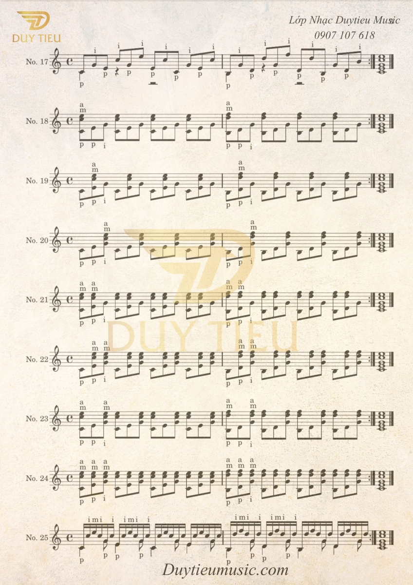 Giáo Trình Guitar Classic Giuliani - Duytieu Music - Trang 3