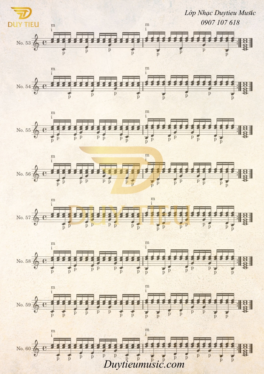 Giáo Trình Guitar Classic Giuliani - Duytieu Music - Trang 7