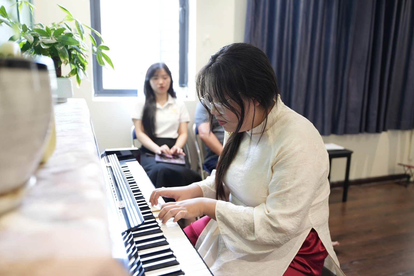 Buổi thi thử Sư Phạm Âm Nhạc 
