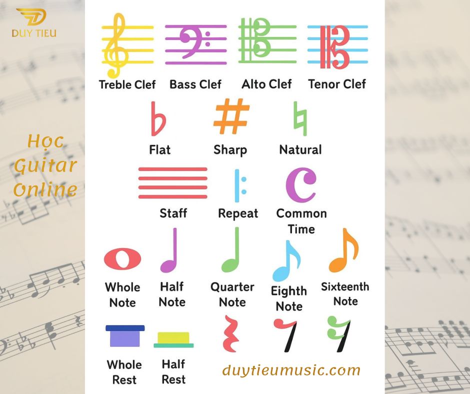 Nhạc Lí Căn Bản - Luyện thi nhạc viện - Duytieu Music