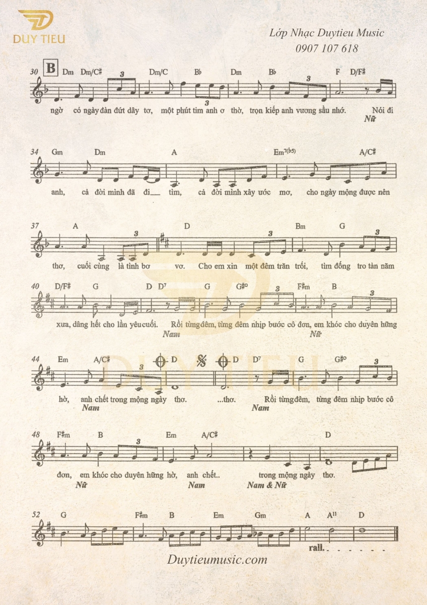 Tình Bơ Vơ - Lam Phương - Duytieu Music - Trang 2