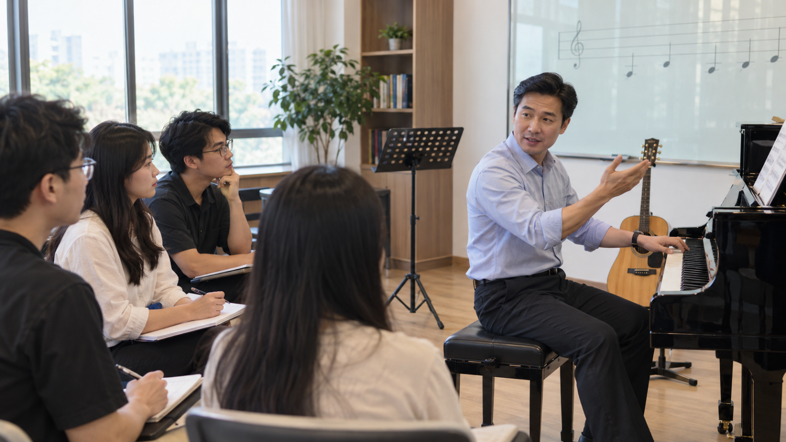 Biết thêm nhạc cụ giúp giáo viên có nhiều phương tiện hơn khi thị phạm và tổ chức hoạt động âm nhạc