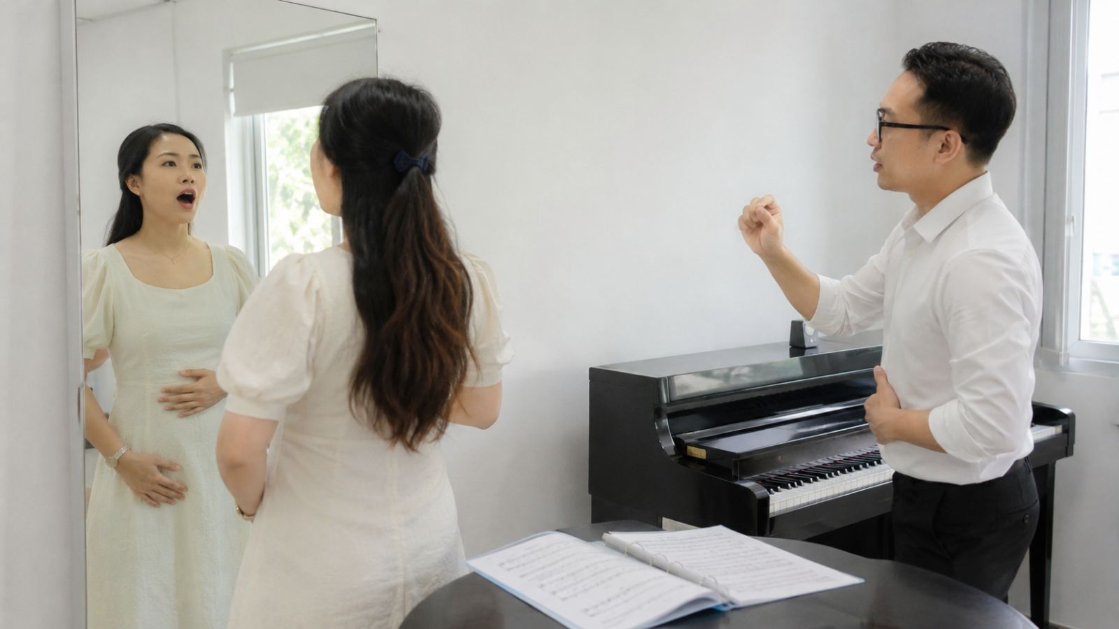 Lấy hơi đúng và phân phối hơi hợp lý là nền tảng để duy trì câu hát, đặc biệt khi giai điệu đi lên cao