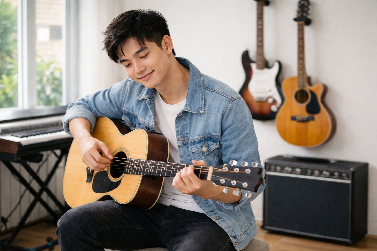 Nhịp 3/4 tạo cảm giác nhẹ nhàng và giàu cảm xúc khi đệm guitar.