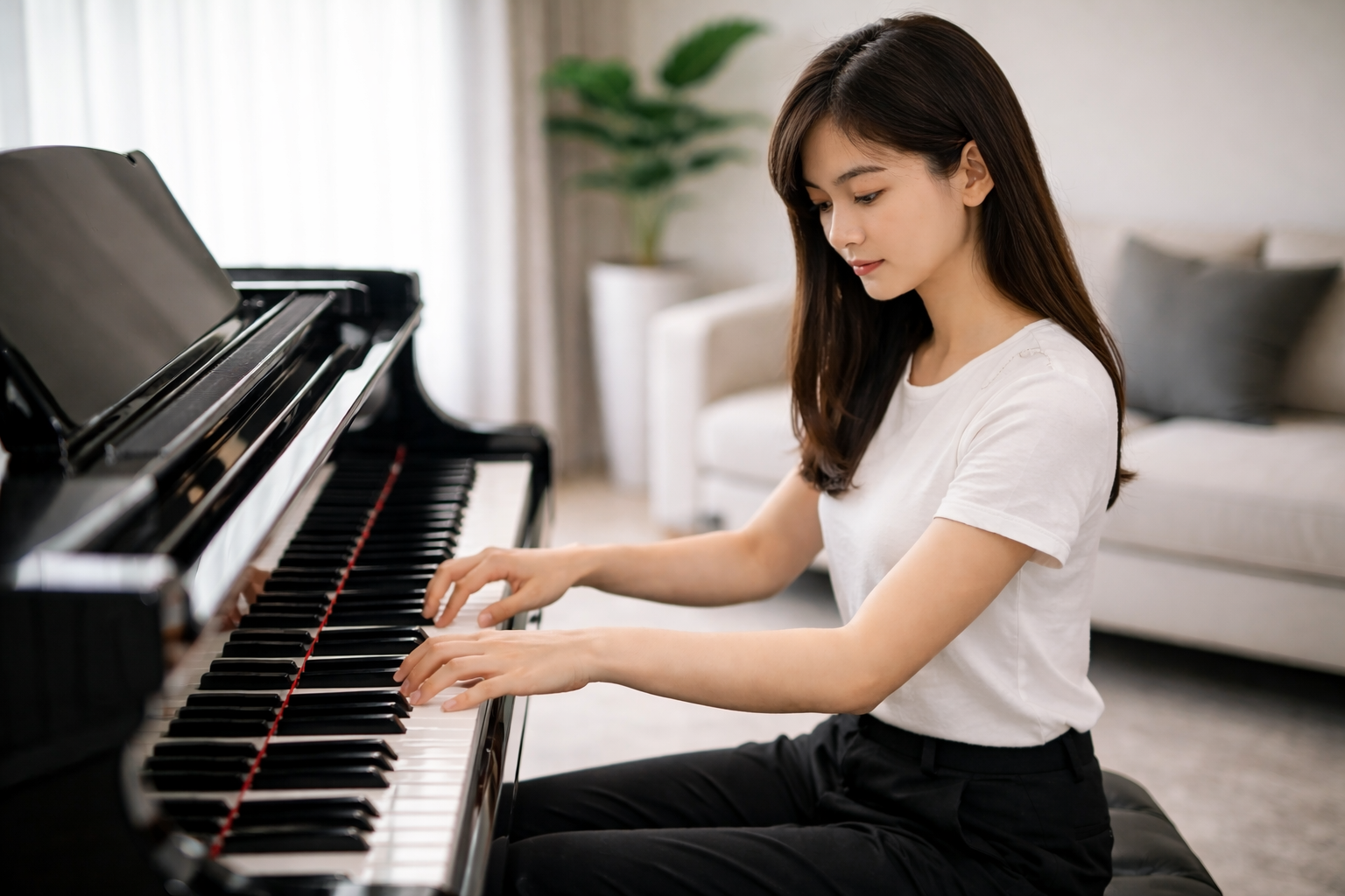 Rải hợp âm theo nhịp giúp bài nhạc mượt mà và giữ nhịp tốt hơn.