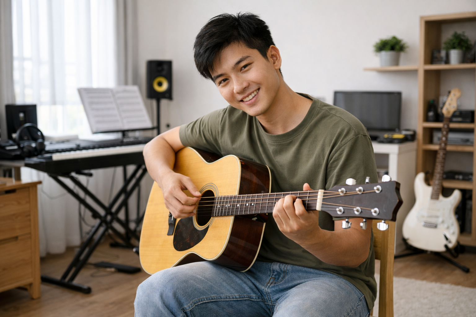 Quãng trưởng thường mang cảm giác sáng và dễ nghe